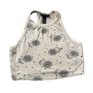 Sun and Moon Crop Top Racerback